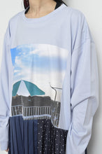 画像をギャラリービューアに読み込む, PLEATS OP_PRINT L/S T (02_PUR/PARASOL)
