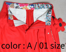 Load image into Gallery viewer, Deep tuck wide pants / wool flannel