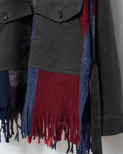 Load image into Gallery viewer, Muffler short blouson / Charcoal_B