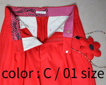 Load image into Gallery viewer, Deep tuck wide pants / wool flannel