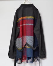 Load image into Gallery viewer, Muffler short blouson / Charcoal_B