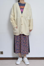 Load image into Gallery viewer, SWITCHING KNIT C/D(FISHERMAN'S SWEATER)_GREEN_01size