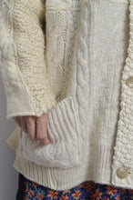 Load image into Gallery viewer, SWITCHING KNIT C/D(FISHERMAN'S SWEATER)_GREEN_01size