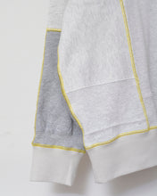Load image into Gallery viewer, Panel sweat pullover contrast stitch / 02size_C