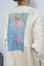 Load image into Gallery viewer, SWITCHING KNIT C/D(FISHERMAN'S SWEATER)_GREEN_01size
