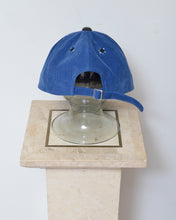 Load image into Gallery viewer, Flower eyelet cap / Blue