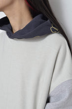 Load image into Gallery viewer, PATCH HOODIE/L GRY/HOUSE_02