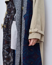 Load image into Gallery viewer, FLORAL TRENCH COAT/BEIGE/01 size A