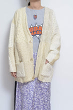 Load image into Gallery viewer, SWITCHING KNIT C/D(FISHERMAN'S SWEATER)_YELLOW_01size