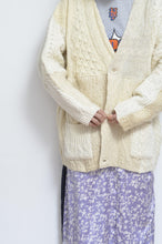 Load image into Gallery viewer, SWITCHING KNIT C/D(FISHERMAN'S SWEATER)_YELLOW_01size
