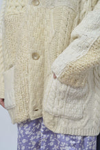 Load image into Gallery viewer, SWITCHING KNIT C/D(FISHERMAN'S SWEATER)_YELLOW_01size