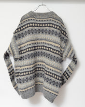 Load image into Gallery viewer, Sweat × knit switch pullover_C