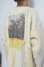 Load image into Gallery viewer, SWITCHING KNIT C/D(FISHERMAN'S SWEATER)_YELLOW_01size