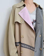 画像をギャラリービューアに読み込む, FLORAL TRENCH COAT/BEIGE/02 size A