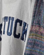 Load image into Gallery viewer, Sweat × knit switch pullover_E