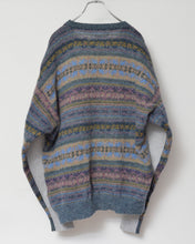 Load image into Gallery viewer, Sweat × knit switch pullover_E