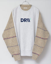 Load image into Gallery viewer, Sweat × knit switch pullover_F