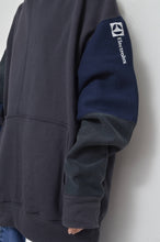 Load image into Gallery viewer, QUILT HOODIE/CHA_02