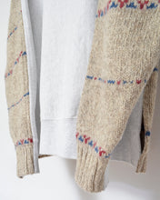 Load image into Gallery viewer, Sweat × knit switch pullover_F