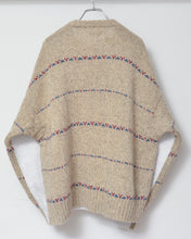 Load image into Gallery viewer, Sweat × knit switch pullover_F