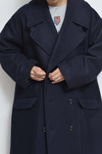 Load image into Gallery viewer, MELTON P-COAT_NAV/YELLOW_02size