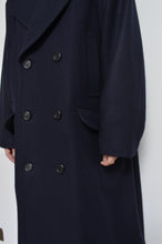 Load image into Gallery viewer, MELTON P-COAT_NAV/YELLOW_02size