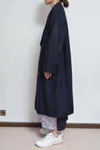 Load image into Gallery viewer, MELTON P-COAT_NAV/YELLOW_02size