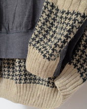 Load image into Gallery viewer, Sweat × knit switch pullover_G