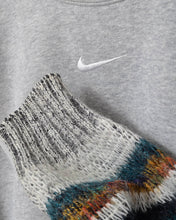 Load image into Gallery viewer, Sweat × knit switch pullover_H