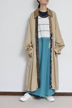 Load image into Gallery viewer, ROBE TRENCH COAT_TENCEL (02/BEG)