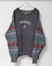 画像をギャラリービューアに読み込む, Sweat × knit switch pullover_I