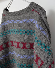 画像をギャラリービューアに読み込む, Sweat × knit switch pullover_I