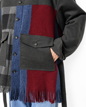Load image into Gallery viewer, Muffler short blouson / Charcoal_B
