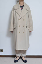 Load image into Gallery viewer, MELTON P-COAT_BEG/GREEN_02size