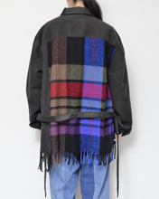 Load image into Gallery viewer, Muffler short blouson / Charcoal_A