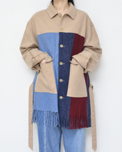 Load image into Gallery viewer, Muffler short blouson / Beige_B