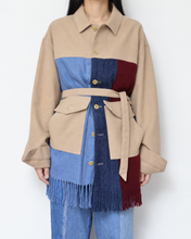 Load image into Gallery viewer, Muffler short blouson / Beige_B
