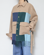 Load image into Gallery viewer, Muffler short blouson / Beige_A