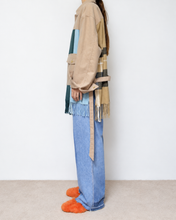 Load image into Gallery viewer, Muffler short blouson / Beige_A