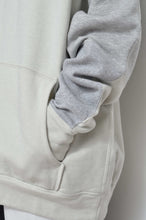 Load image into Gallery viewer, QUILT HOODIE/L GRY_02_B