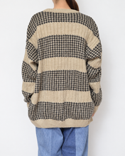Load image into Gallery viewer, Sweat × knit switch pullover_G