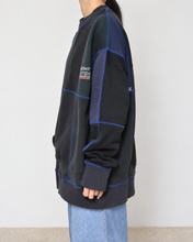 Load image into Gallery viewer, Panel sweat pullover contrast stitch / 02size_A