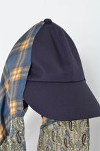 画像をギャラリービューアに読み込む, SCARF DROOPY CAP / 25SS_NAVY_01
