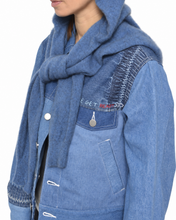 Load image into Gallery viewer, Knit hood wrap_C
