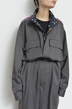 Load image into Gallery viewer, TWILL JUMP SUIT/FLORAL_03