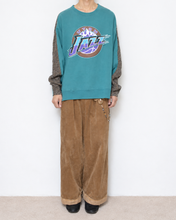 Load image into Gallery viewer, Sweat × knit switch pullover_D