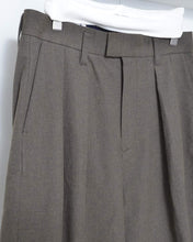 Load image into Gallery viewer, Herringbone Wide Tuck Shorts