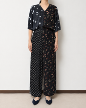 Load image into Gallery viewer, SHORT SLEEVE JUMP SUIT / FLORAL / 00 size_B
