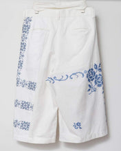 Load image into Gallery viewer, Table Cloth Wide Tuck Shorts