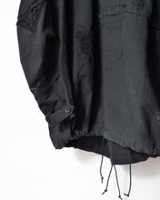 Load image into Gallery viewer, Black Table Cloth Field Coat